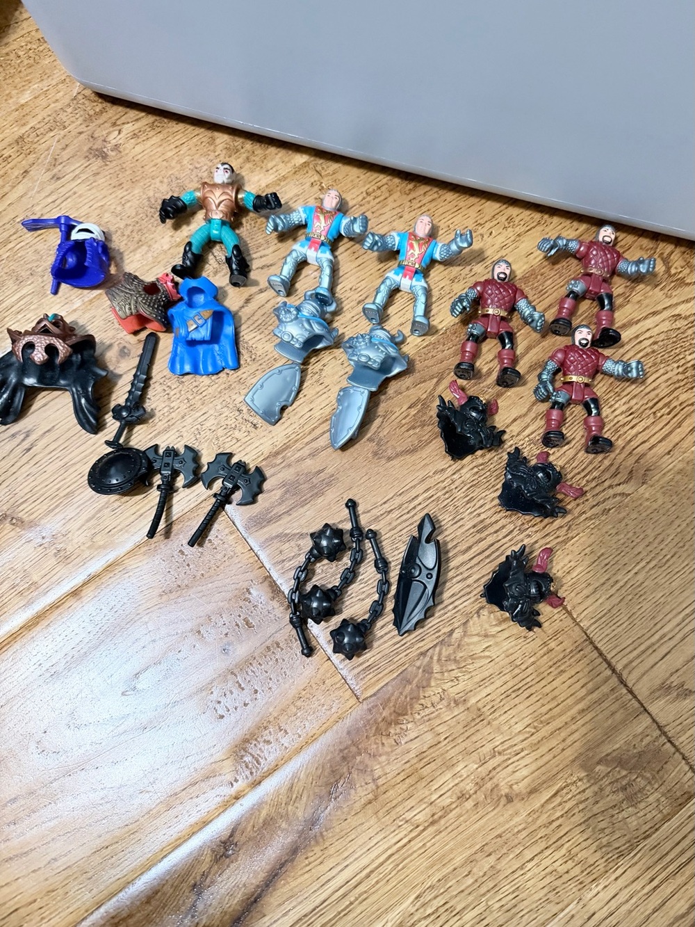 Fisher-Price Imaginext Medieval Battle Castle Knights Figures Vintage Lot 2001